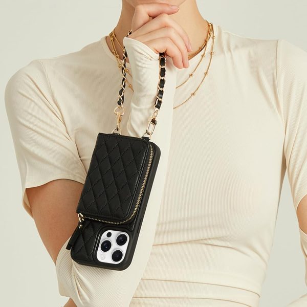 LAMEEKU iPhone 16 Pro Flip Wallet Case-3