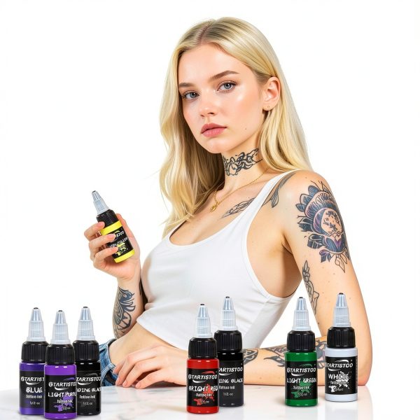 Tattoo Ink 8 Color Set by GTARTISTOO-2