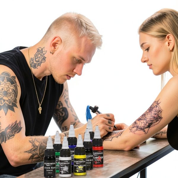 Tattoo Ink 8 Color Set by GTARTISTOO-4