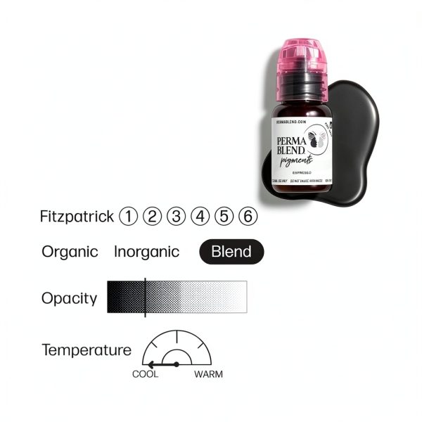 Perma Blend Microblading Pigment Brown Eyebrows Tattoo Ink-4