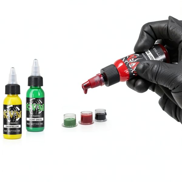 Tattoo Ink KVM Smooth Flow Professional Tattoo Ink-4