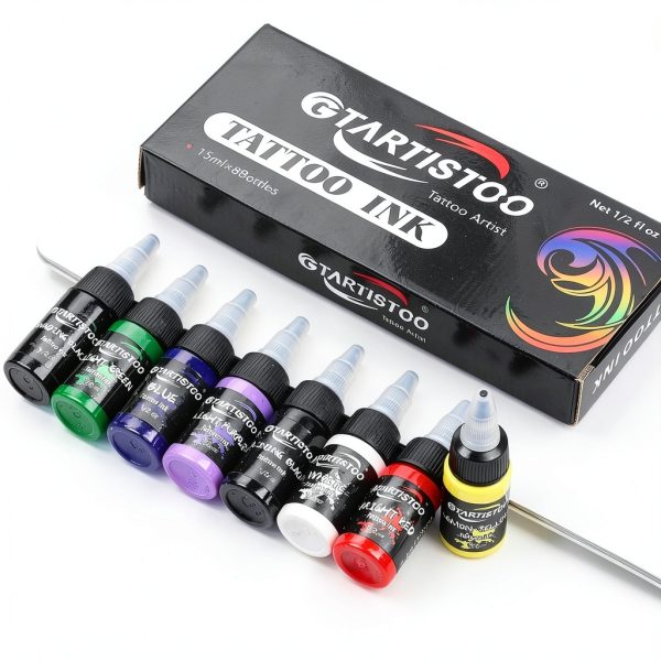 Tattoo Ink 8 Color Set by GTARTISTOO-6