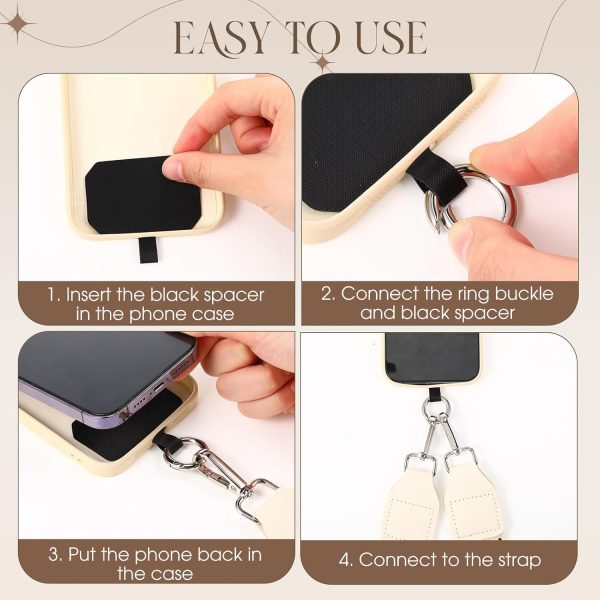 Vincreem Classic Phone Strap for Unisex Adults-2