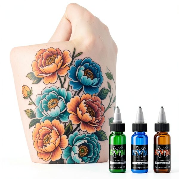 Tattoo Ink KVM Smooth Flow Professional Tattoo Ink-6