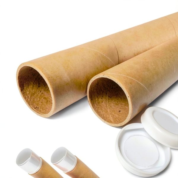Mailing Tube GIEHOUGRIO Yellow Kraft 2x12-5