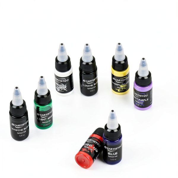 Tattoo Ink 8 Color Set by GTARTISTOO-1
