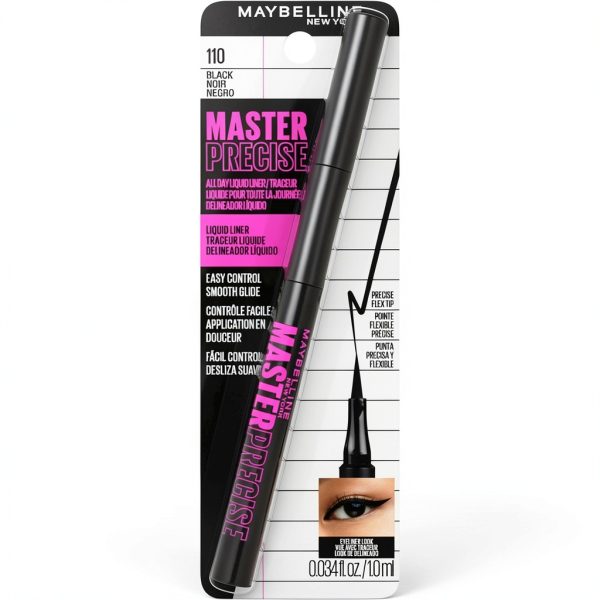 Maybelline Satin Black Liquid Eyeliner Waterproof-8