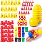 HyDren Mini Traffic Sign Set for Kids Plastic Toys-0