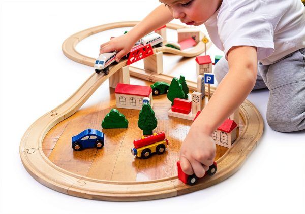 LALADEFIEE Plastic Traffic Sign Playset for Kids-7