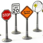 Kaplan TPU Traffic Sign Set for Kids Educational-0