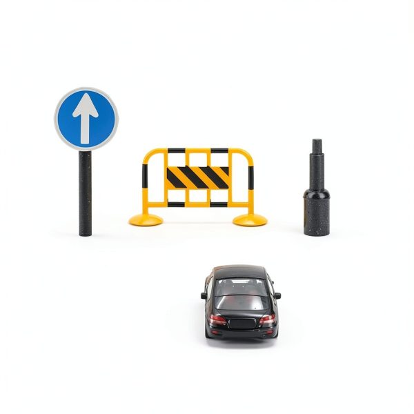 Wakauto Mini Traffic Cones Resin Kids Toy-2