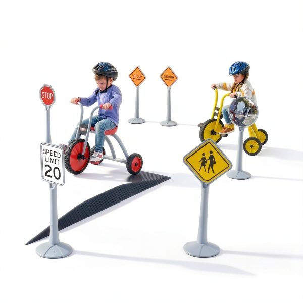 Kaplan TPU Traffic Sign Set for Kids Educational-1