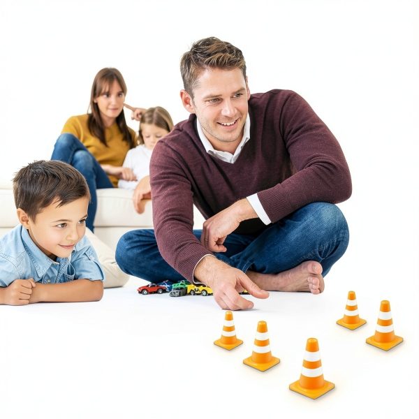Kids Traffic Sign Set by Gadpiparty Orange Plastic 4377T7FWN017N9XH-5
