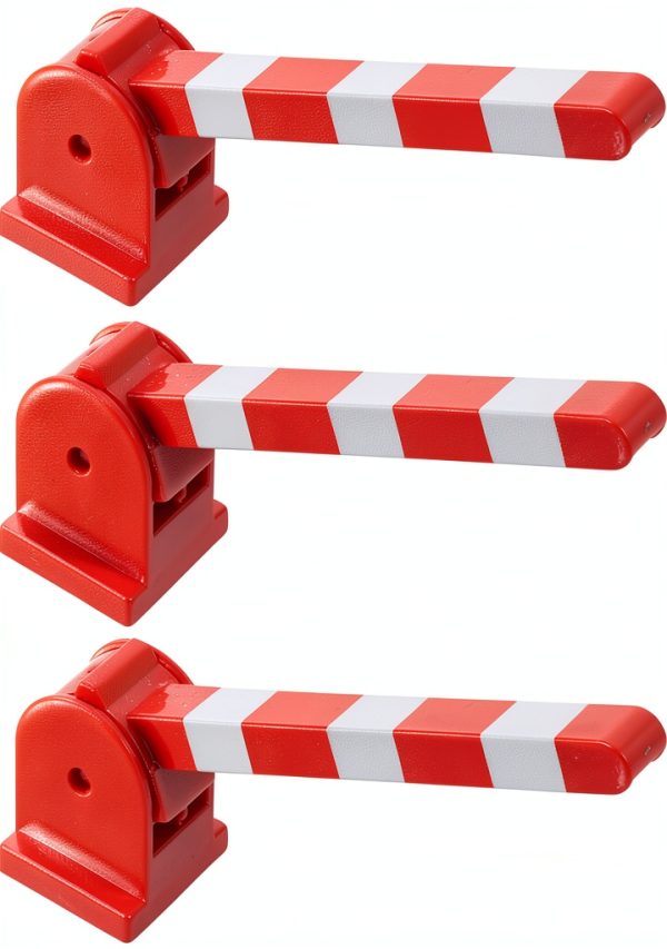 TOYANDONA Kids Traffic Sign Set PVC Educational Toy 5‑Piece Cones-0