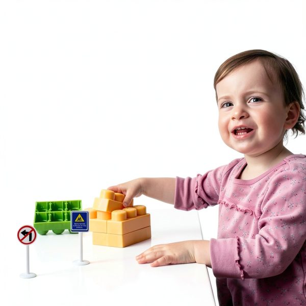 Toddmomy Traffic Sign Set 56pcs Plastic Kids Toy – Creative Play-4