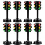 Toddmomy Mini Traffic Light Toy ABS Durable Realistic Sound for Kids-0