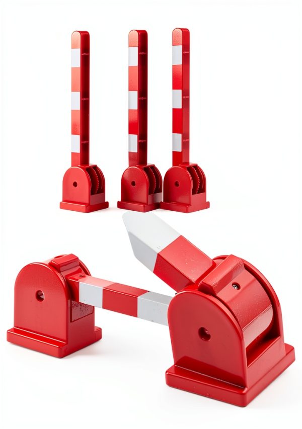 TOYANDONA Kids Traffic Sign Set PVC Educational Toy 5‑Piece Cones-2