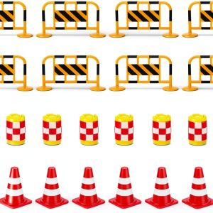 Mini Traffic Signs Set OFFIGAM ABS Educational Road Sign Kit for Kids-0