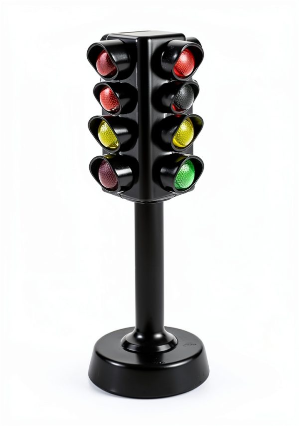 Toddmomy Mini Traffic Light Toy ABS Durable Realistic Sound for Kids-8