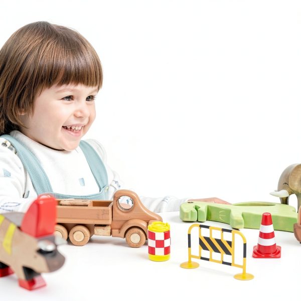 Mini Traffic Signs Set OFFIGAM ABS Educational Road Sign Kit for Kids-1
