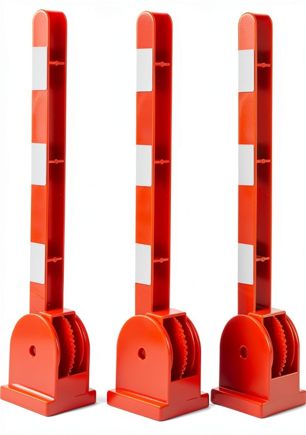 TOYANDONA Kids Traffic Sign Set PVC Educational Toy 5‑Piece Cones-1