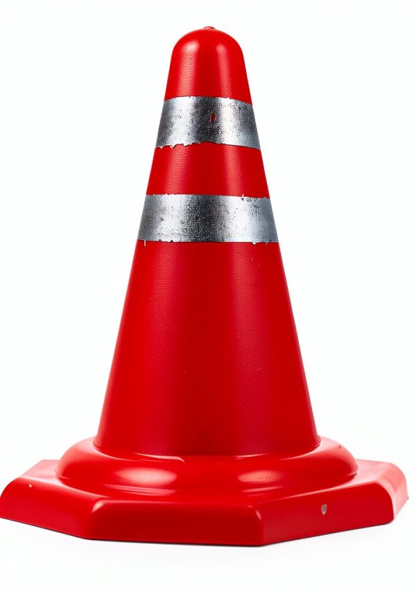 Toddmomy Traffic Sign Model Mini Plastic Road Cone for Kids-6