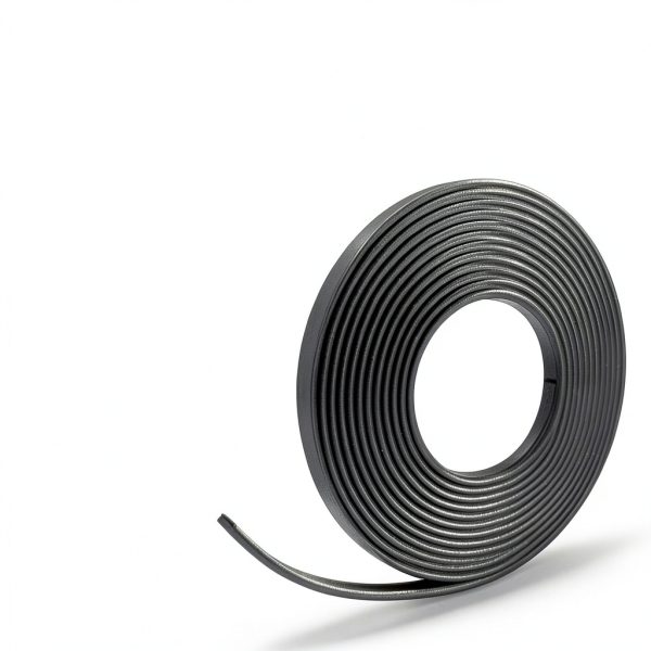 CHUNNIAO Magnetic Strips for Shower Door 3/8" x 1/8" 13ft Black-3