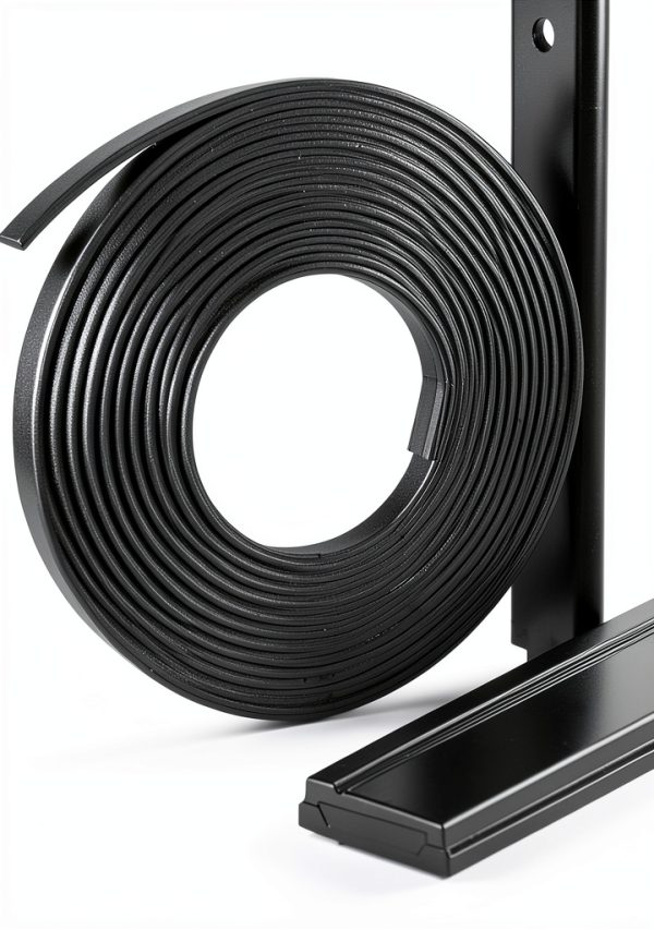 CHUNNIAO Magnetic Strips for Shower Door 3/8" x 1/8" 13ft Black-6
