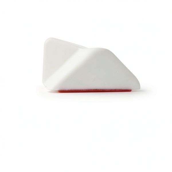 Collapsible Shower Water Dam Duzzy 67" White Silicone Barrier-1