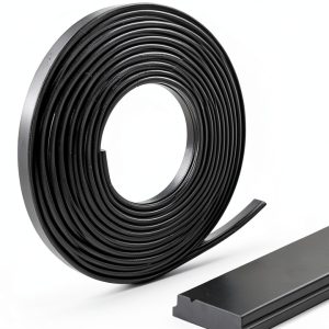 CHUNNIAO Magnetic Strips for Shower Door 3/8" x 1/8" 13ft Black-0