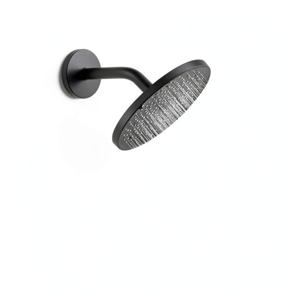 OFFO Extra Large Shower Arm Flange 3.5" in Outer Diameter Replacement Shower Head Arm Escutcheon Plate Suitable for Most Brands Shower Head Arms, Matte Black-2