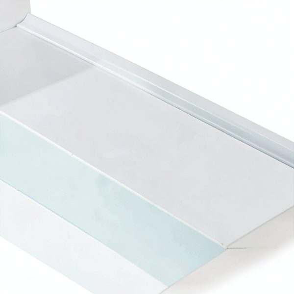New Collapsible Shower Threshold Water Dam, Self Adhesive Silicone Waterproof Barrier Bathroom and Kitchen Water Strip Dam Shower Guard for Dry And Wet Separation Caulk Seal Strip Edge Trim(TM)-4