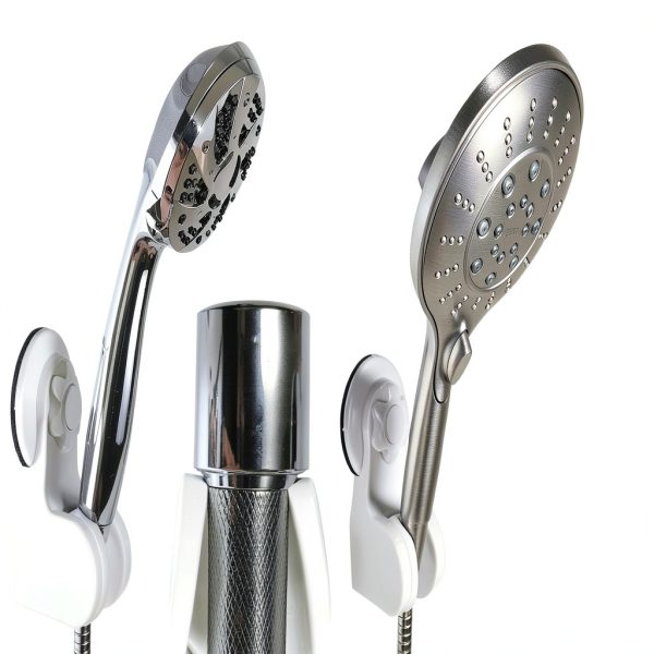 Pump&fix 45° Handheld Shower Head Holder Heunghwa Suction Wall Mount-4