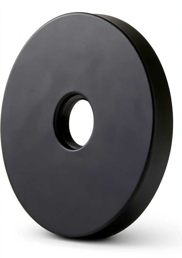 OFFO Extra Large Shower Arm Flange 3.5" in Outer Diameter Replacement Shower Head Arm Escutcheon Plate Suitable for Most Brands Shower Head Arms, Matte Black-0