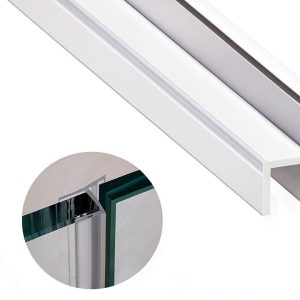 Shower Glass Door Seal Strip 120 Inch Silicone Soft Sweep by Zengest-0
