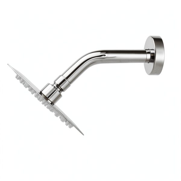 NearMoon Shower Arm with Flange, Made of 304 Stainless Steel Shower Extension Extender Pipe, Wall-Mounted for Fixed Bathroom Showerhead, Never Rust (6 Inch, Chrome Finish)-5