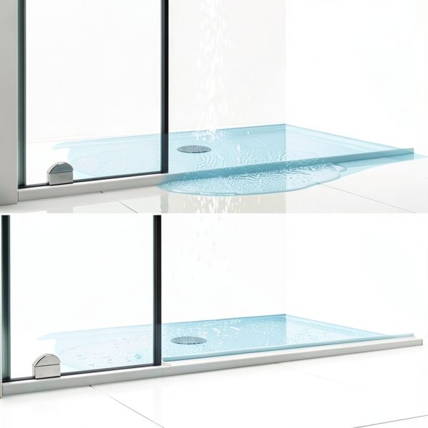 Shower Threshold Water Dam Guard by Hzetuu - Self-Adhesive Silicone-2