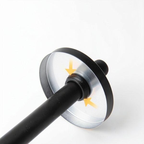 OFFO Extra Large Shower Arm Flange 3.5" in Outer Diameter Replacement Shower Head Arm Escutcheon Plate Suitable for Most Brands Shower Head Arms, Matte Black-4